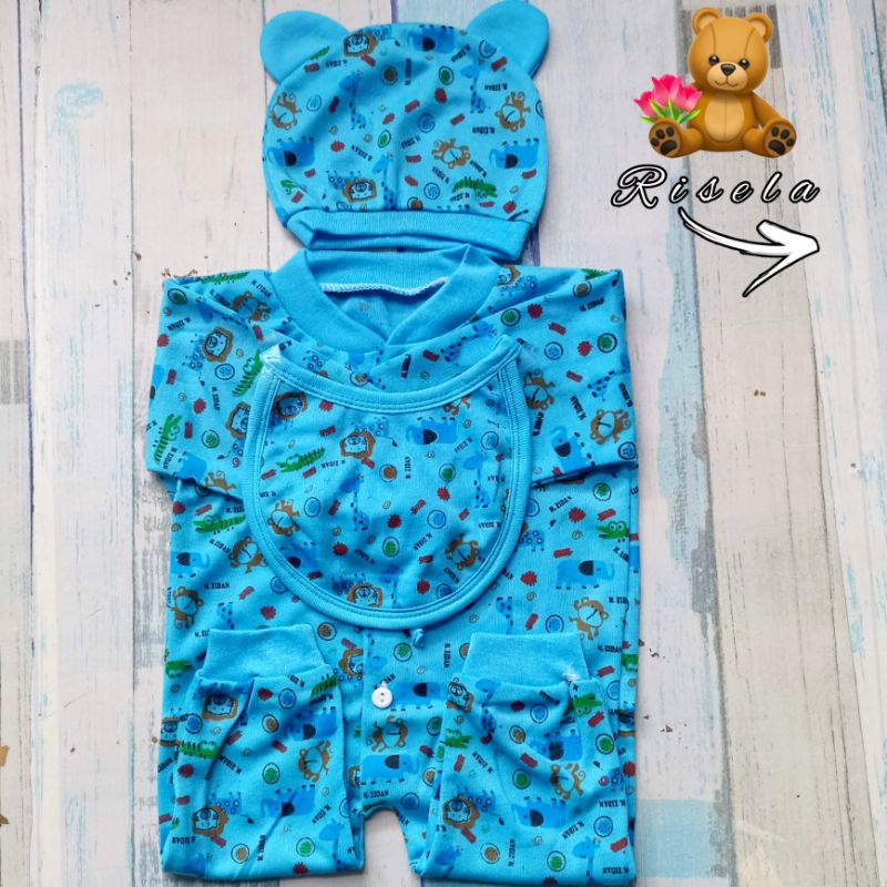 Set Jumper/ Kodok/ Bodysuit Bayi Baru Lahir