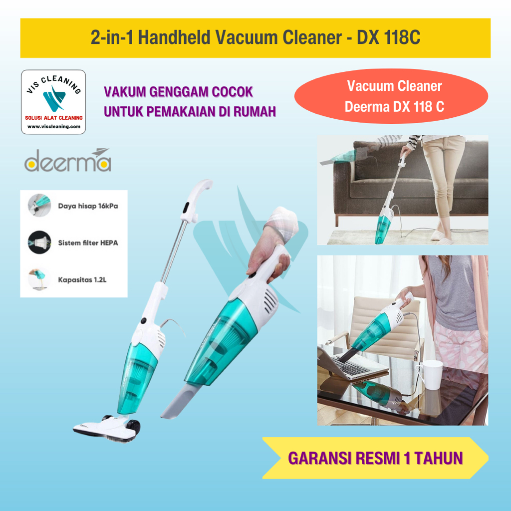 Handheld Vacuum Cleaner - Deerma DX 118C