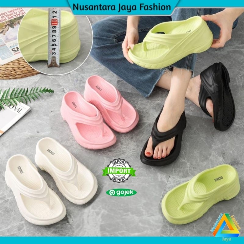 Sandal Jepit Fuji Wanita BREAN Kekinian Balance 7628