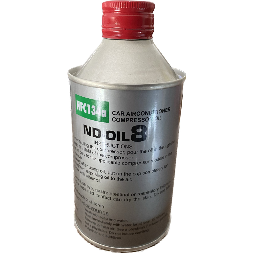 Oli Kompresor AC Mobil ND OIL 8 Tokyo Jepang HFC 134A Oli ND8 250ML