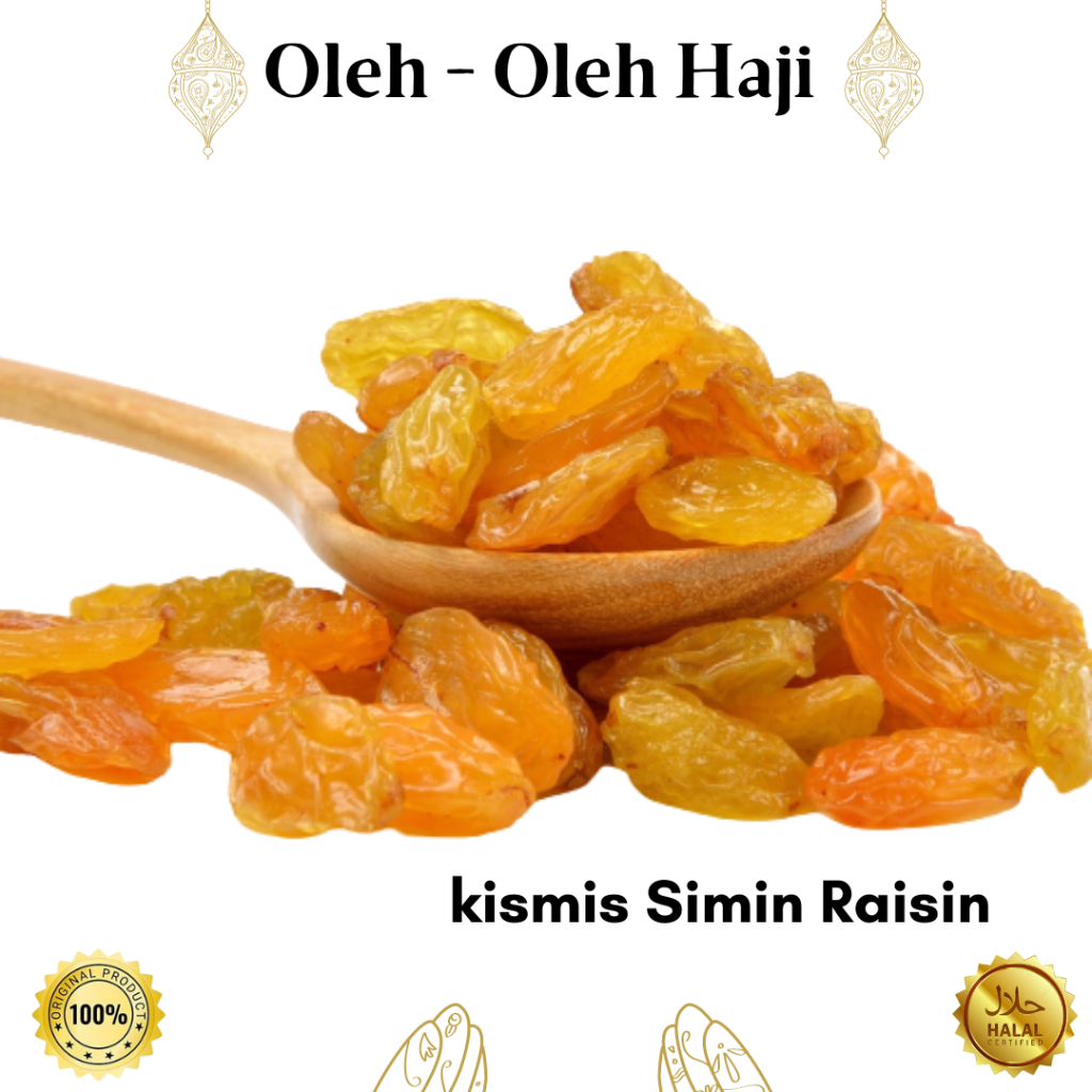 

KISMIS / RAISIN GOLDEN / KISMIS GOLDEN / ANGGUR KERING