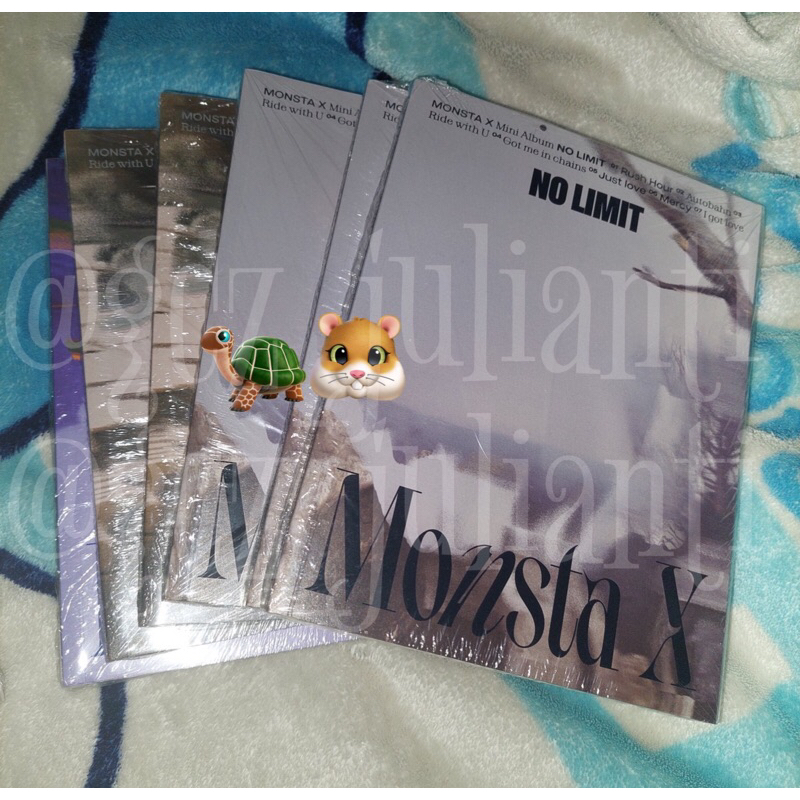[CLEARANCE SALE] MONSTA X - ALBUM NO LIMIT 2ND PRESS SEALED