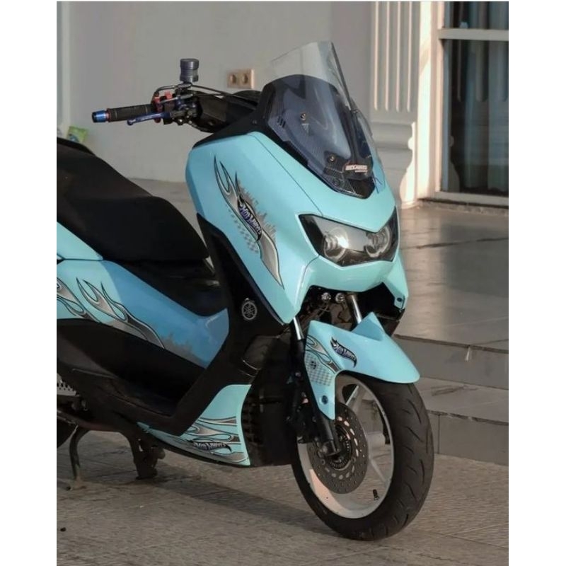 WINDSHIELD NMAX NEW TDR SPORTY V3 VISOR NMAX NEW TEBAL 4MILI