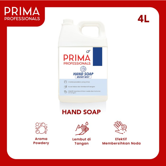 PRIMA Professionals Hand Soap 4L - sabun cuci tangan 4000ml