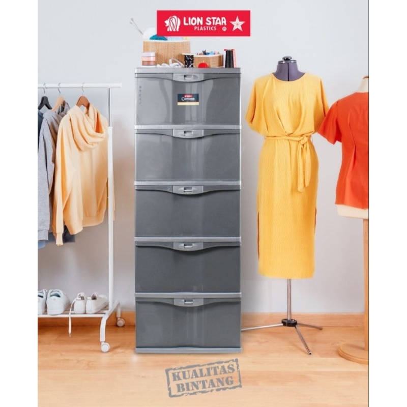 laci primera container L5 Pm-15 lion star laci plastik large susun 5