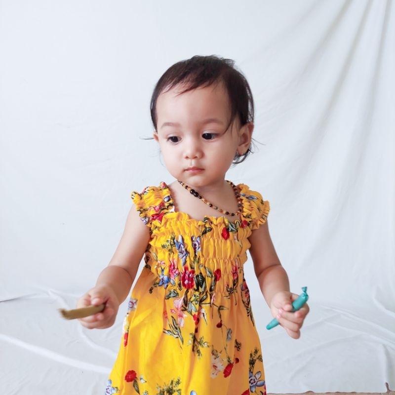 DASTER RAYON ANAK DRESS BALI ANAK DRESS BAYI DASTER ANAK PEREMPUAN