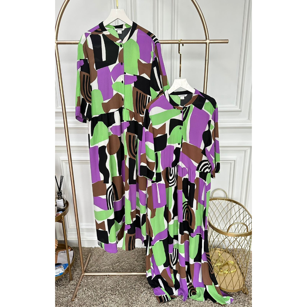 mnk printed dress