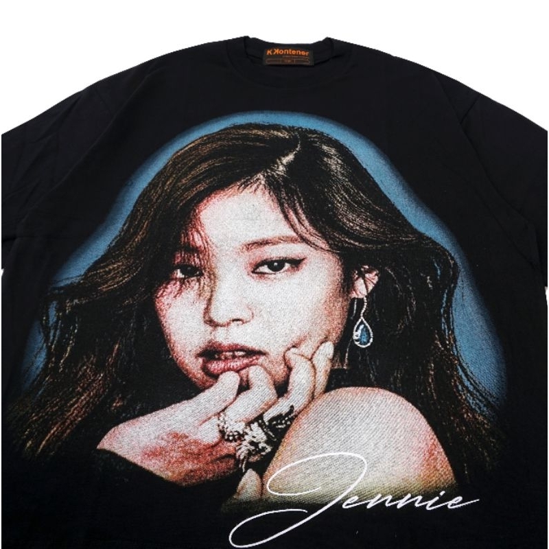 KAOS PRIA WANITA | T SHIRT KPOP JENNIE BLACKPINK| KAOS DISTRO | KAOS WANITA | KAOS PRIA | ATASAN | BAJU