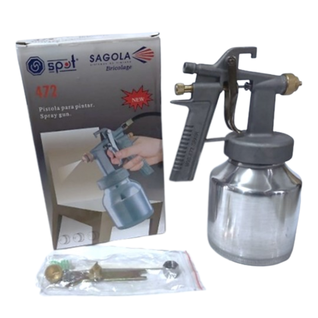 spot sagola 472 (spray gun) / Spray gun tabung bawah