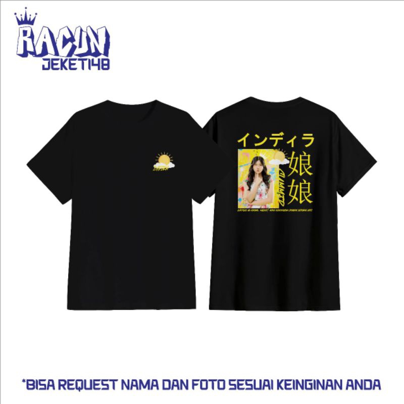 T-SHIRT INDIRA JKT48 | KAOS CUSTOM JKT48
