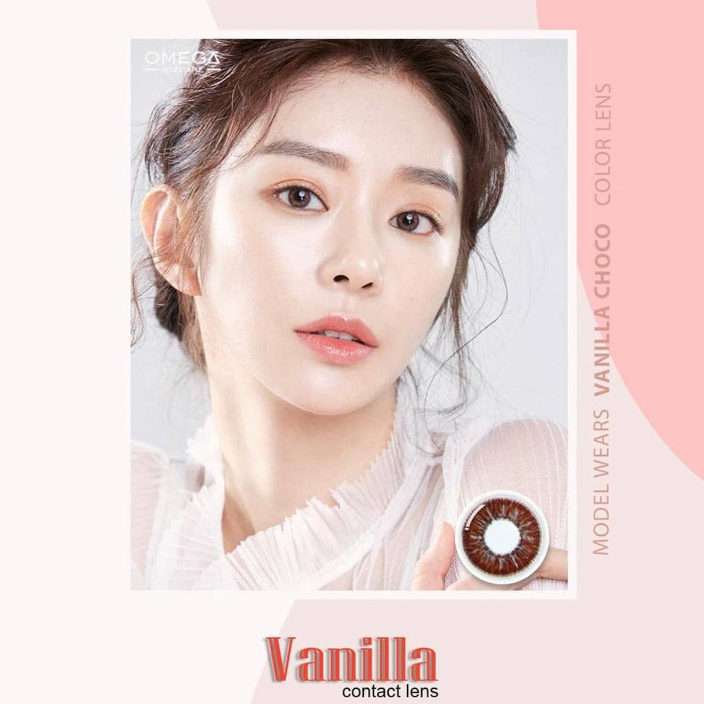 SOFTLENS VANILLA CLASSIC 14,2 MM NORMAL MINUS BY OMEGA FREE LENSCASE / SOFLEN VANILLA CLASSIC / VANILLA CLASSIC BY OMEGA / SOFLENS VANILLA / SOFLEN PROMO / SOFTLENS MURAH