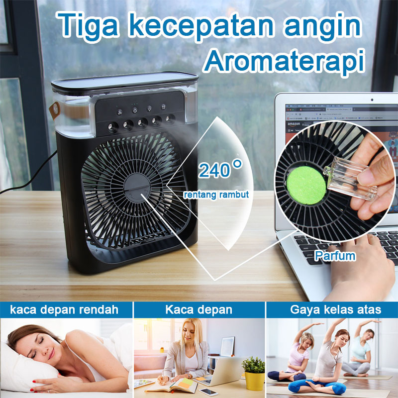 Kipas Pendingin Mini Ac Portable Air Cooler Mobil Dan Ruangan/Humidifier Dingin Desktop/Kipas Pendingin Udara