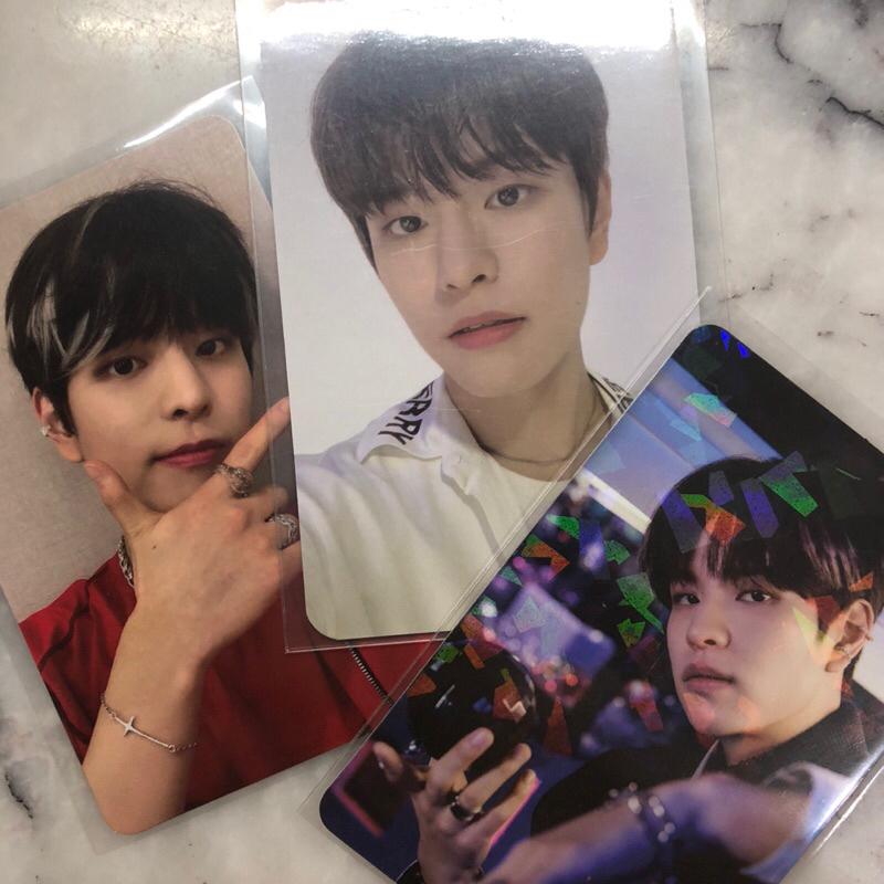 [ skz ] seungmin pc ⟡ || photocard: no easy b ver, applemusic pob & christmas evel glitter