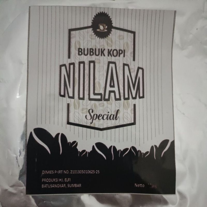 

bubuk kopi nilam 300gram bubuk kopi minang asli kopi robusta kopi batusangkar