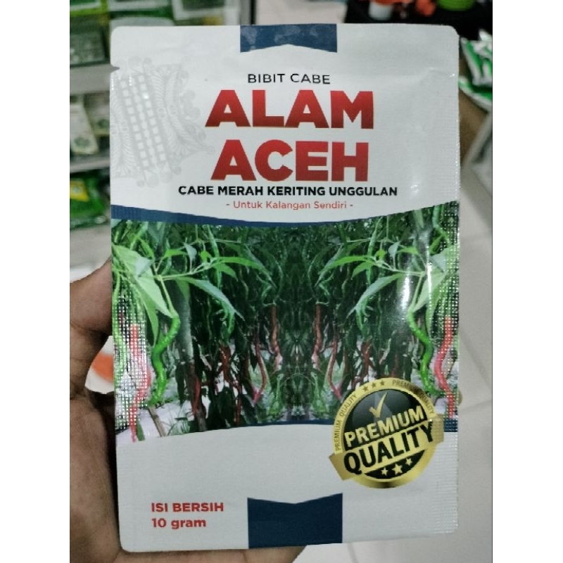 Cabe Alam Aceh 10gr Tahan Virus Lokal Aceh Buah Lebat Mudah Diurus