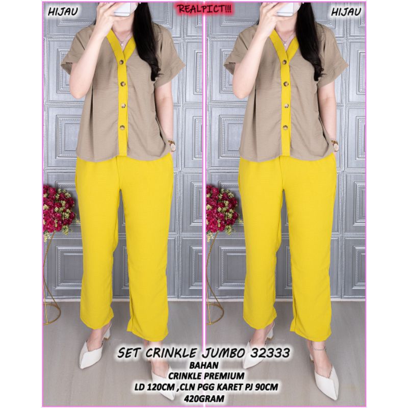 SET CRINKLE JUMBO 32333 BRT 420GRAM C3N 118.000