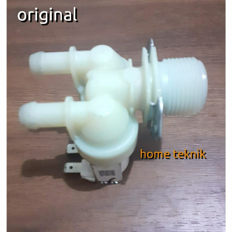 Selenoid inlet dobel 12v DC mesin cuci samsung front loding original
