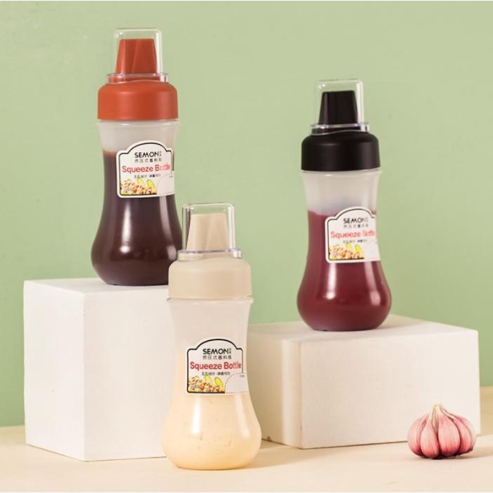 

Botol Saus Sambal Tomato Mayonaise 5 Lubang Anti Tumpah