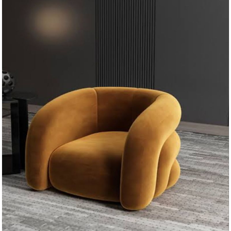 KURSI SOFA SINGLE SEATER GAYA ITALIA