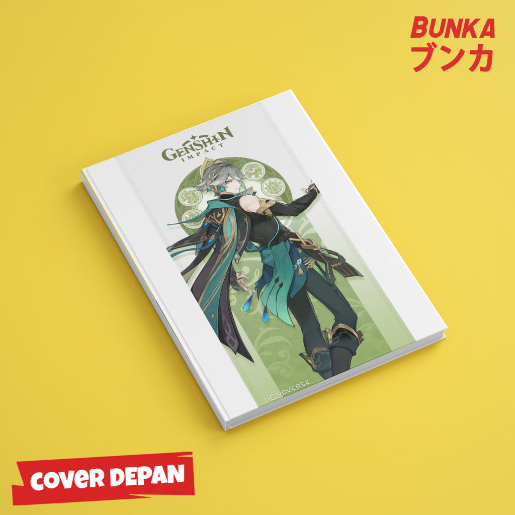 

Note Book Genshin Impact Alhaitham New Character Hardcover A5 Buku Tulis Catatan Notes Agenda Planner Jurnal vintage buku catatan story book kado anniversary valentine cowok cewek murah