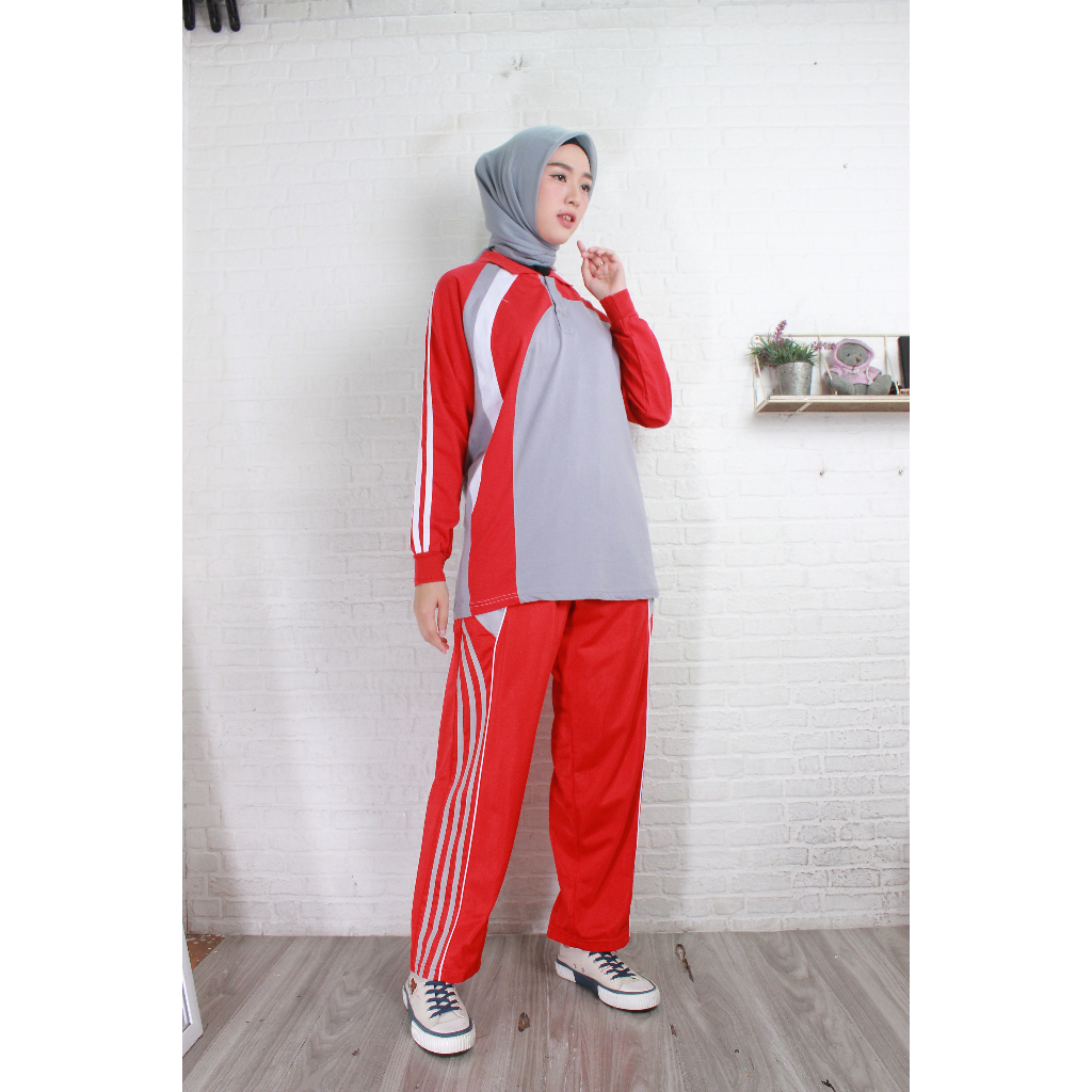 Cuci Gudang  Setelan Olahraga//Setelan Baju Olahraga Wanita/Pria