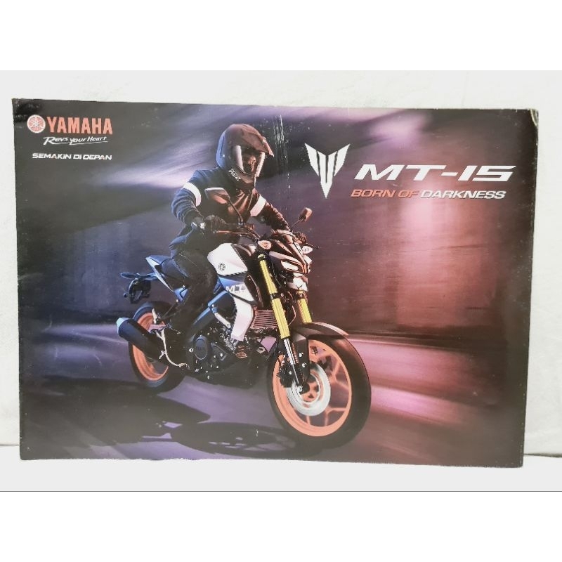 Brosur Motor YAMAHA MT15 ORI