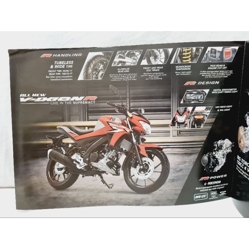 Brosur Motor YAMAHA VIXION ORI