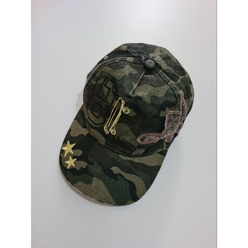 PRELOVED Topi Anak LC Waikiki Motif Army Washed