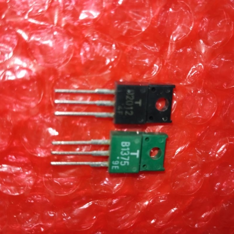 transistor final Toshiba B1375 audio amplifier