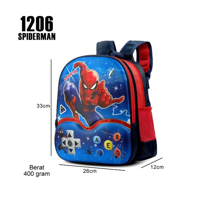 Barangunik2021 - Tas Sekolah Cartoon 14 Inch Tas Ransel Anak TK SD/Tas Karakter Anak TK SD