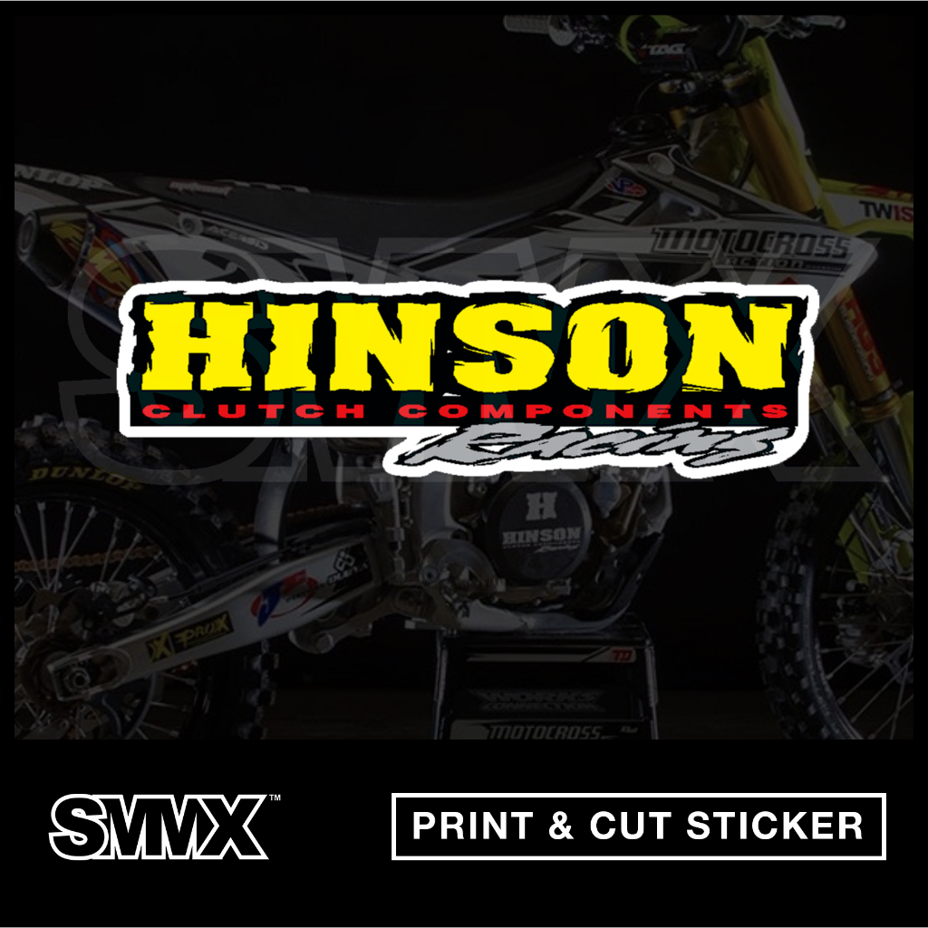 Sticker Stiker Hinson Racing