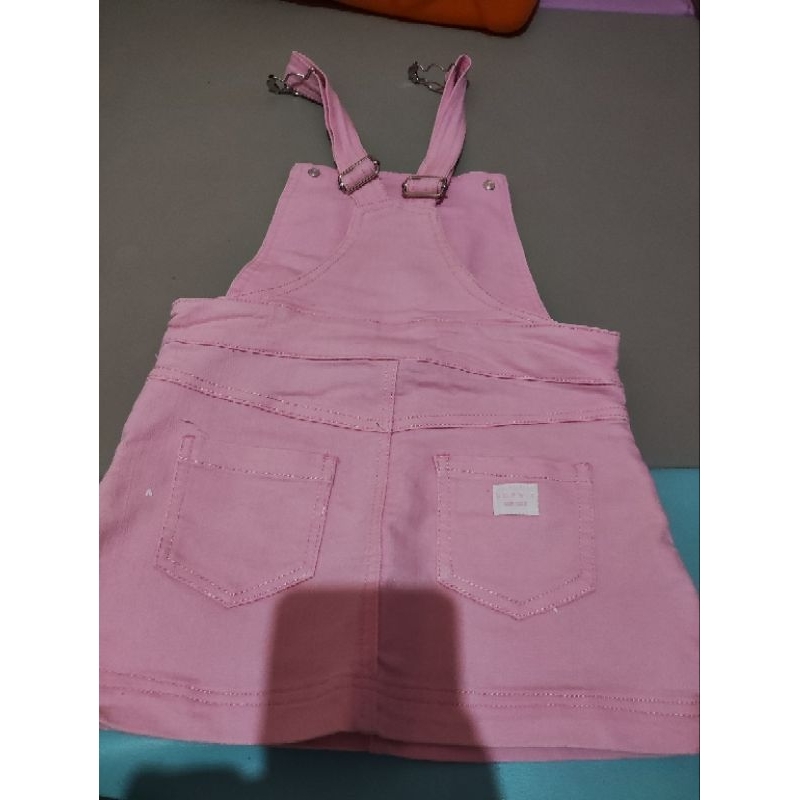 preloved overall rok jeans esprit anak 1.5-2.5tahun
