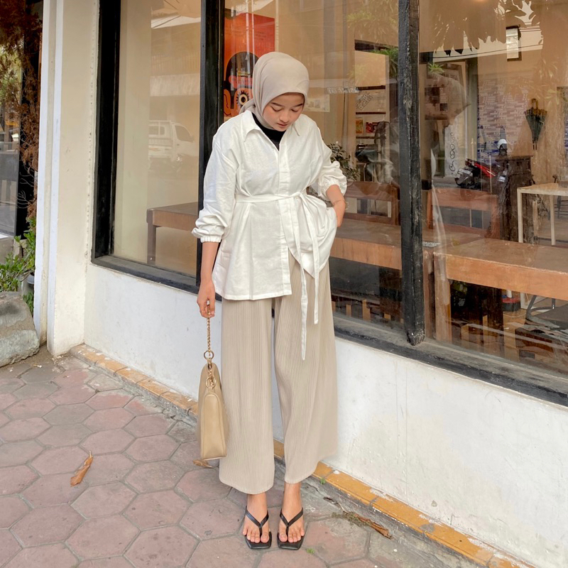 MIKA SHIRT/ KEMEJA TALI LINEN