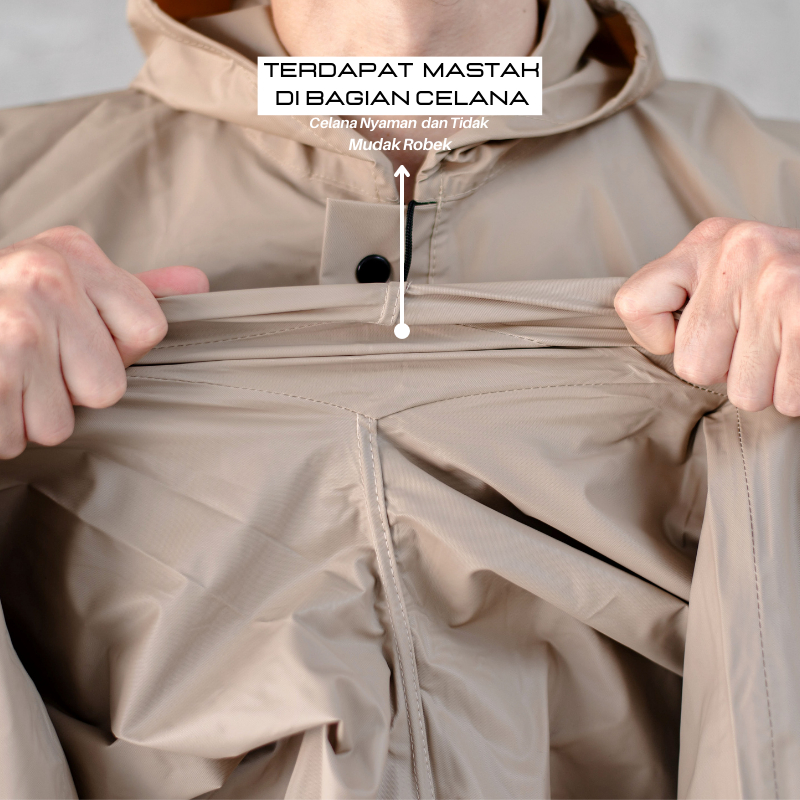 Jas Hujan Rain Coat Mantel Kaisar Pria dan Wanita Kaisar Kuat Tebal dan Anti Rembes Original