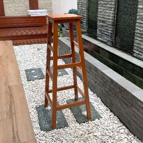 bangku kayu T120 cm Kayu akasia