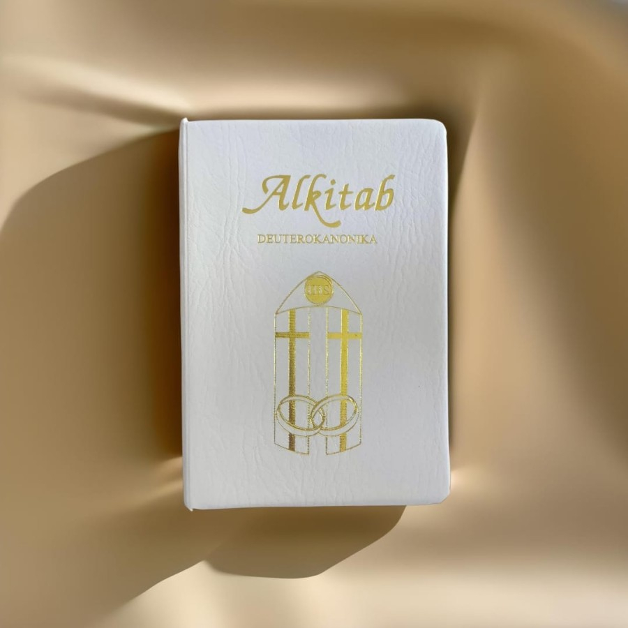 Alkitab Wedding Katolik Deuterokanonika Putih Sedang Terjemahan Baru Edisi 2 Pernikahan Perkawinan TB 2 052 TI DC