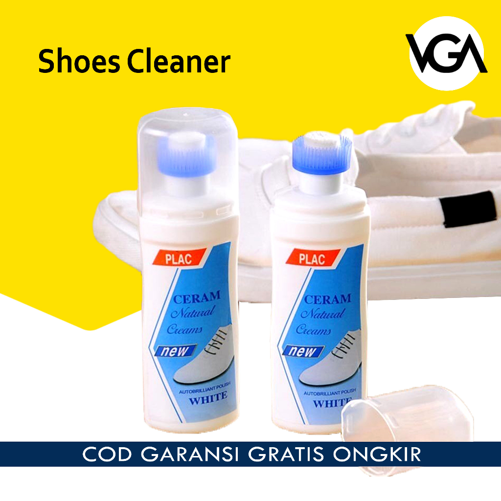 PEMBERSIH SEPATU CAIRAN KRIM SEMIR SABUN DETERGEN DETERJEN BUSA BULU SIKAT ALAT PERALATAN AKSESORIS 