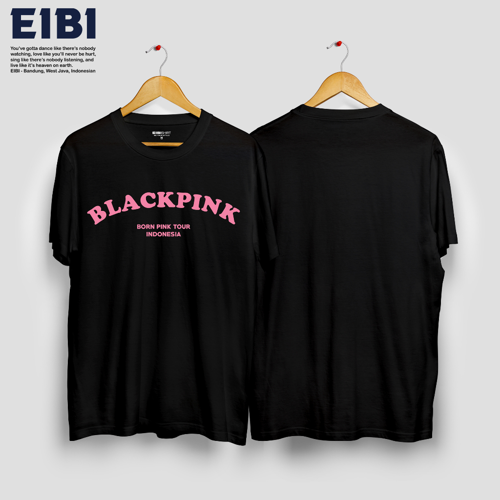 T-Shirt BLACKPINK Born Pink Tour Indonesia