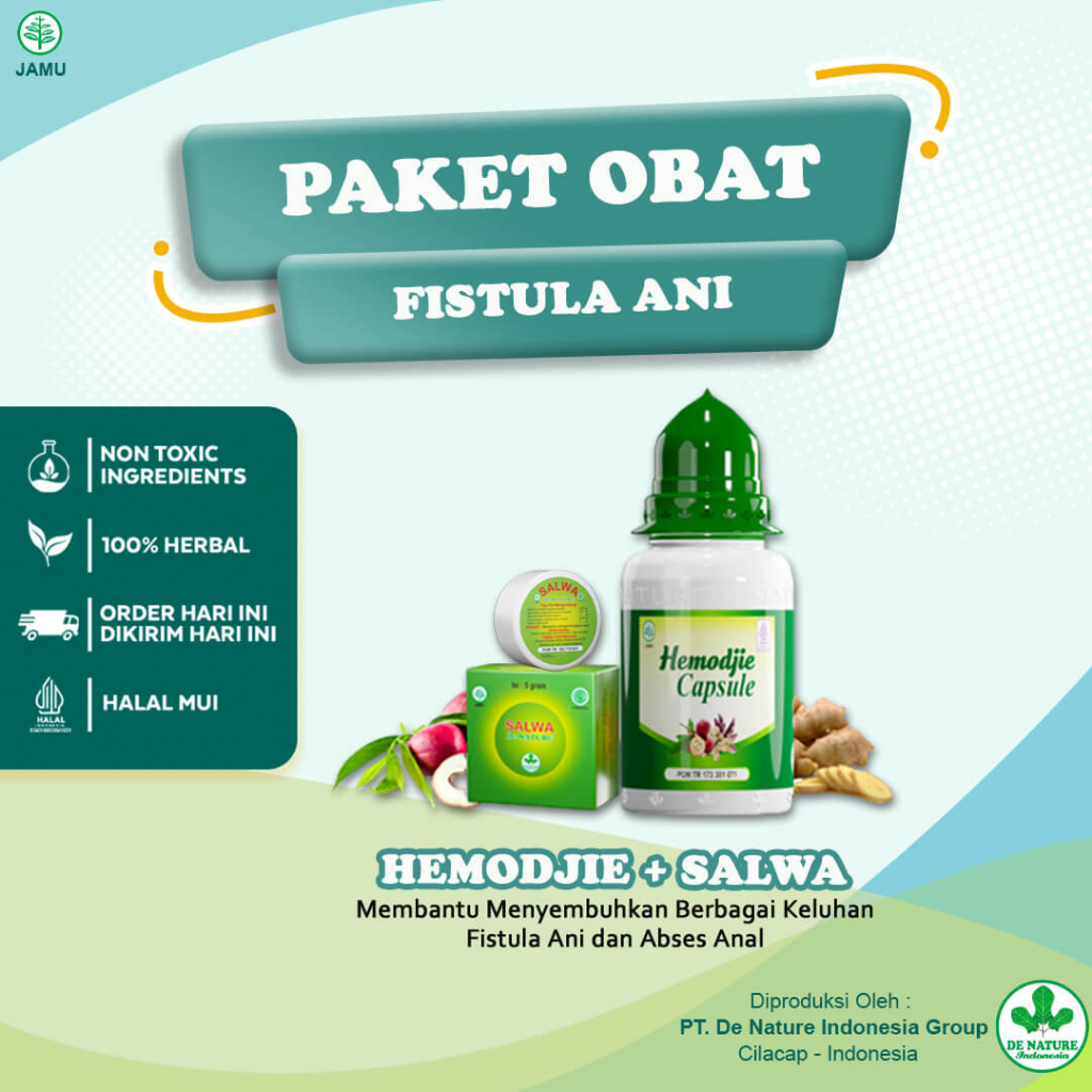 SOLUSI ABSES PERIANAL / FISTULA ANI Ampuh Tanpa Operasi Hemodjie Tuntaskan Masalah Fistula Ani, Abse