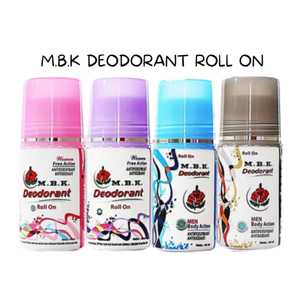 MBK DEODORANT ANTI PERSPIRANT ROLL ON / DEODORANT ROLL ON 40ml