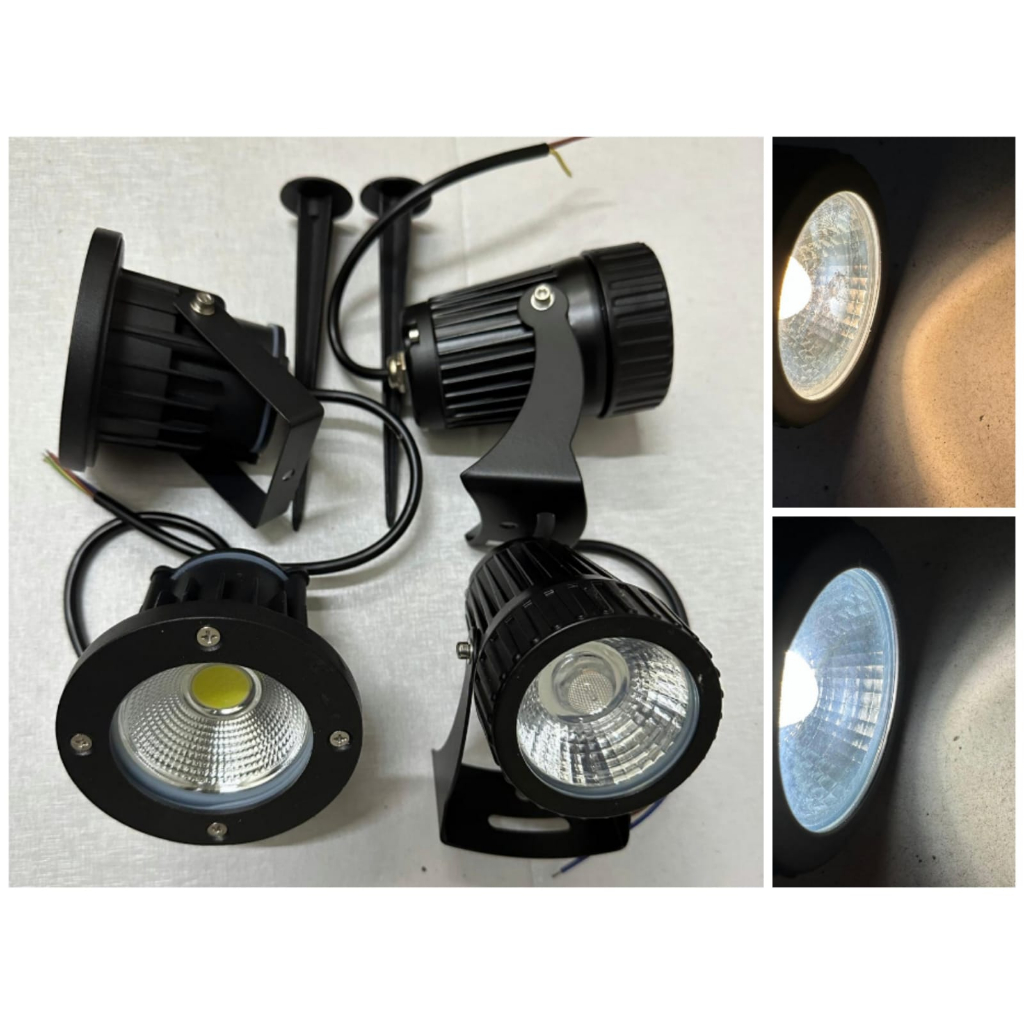 Lampu Taman Led Outdoor Waterproof sorot taman COB Tancep 12W,15W WW