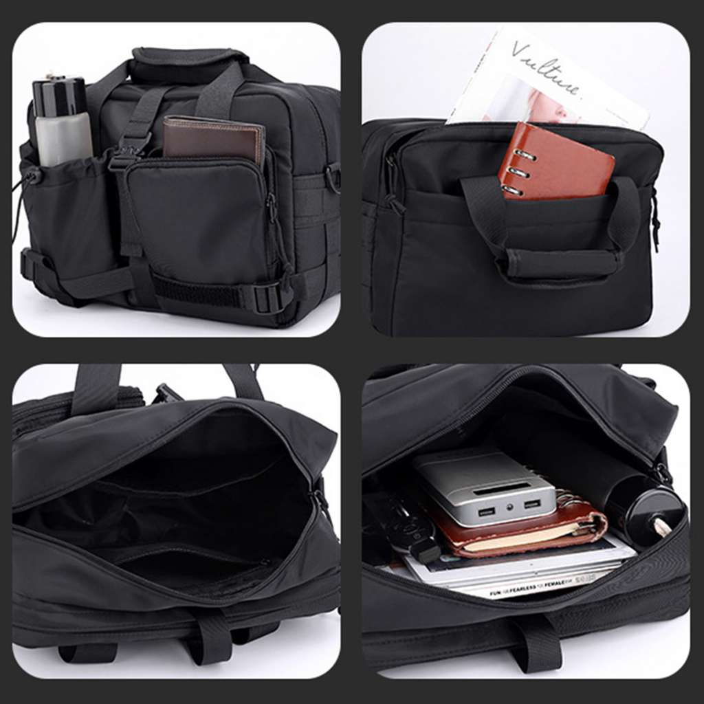 WEPOWER 822 Tas Selempang Pria Tactical Messenger Sling Bag Anti Air WK-SBY