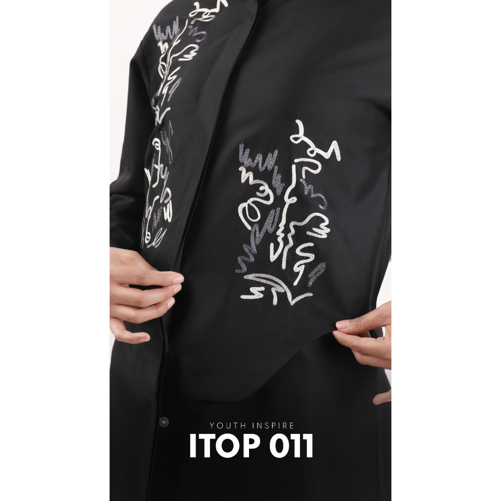 Inspire Top ITOP 11 Bahan Toyobo Atasan Wanita Simpel Modern BISA COD Terbaru Casual Style