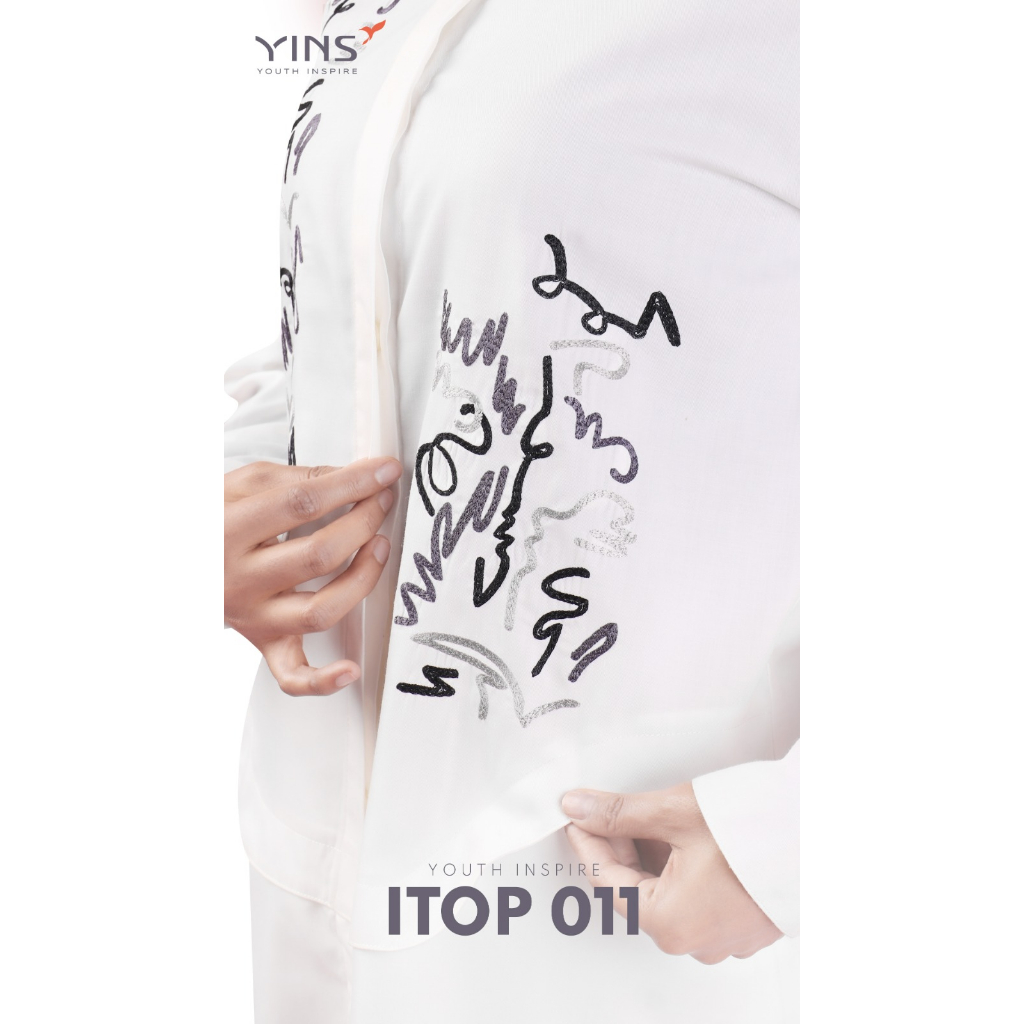 Inspire Top ITOP 11 Bahan Toyobo Atasan Wanita Simpel Modern BISA COD Terbaru Casual Style