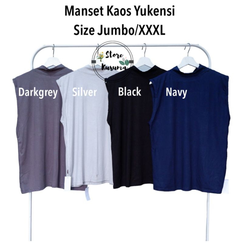 Manset Kaos Buntung Wanita/Yukensi size Jumbo XXXL