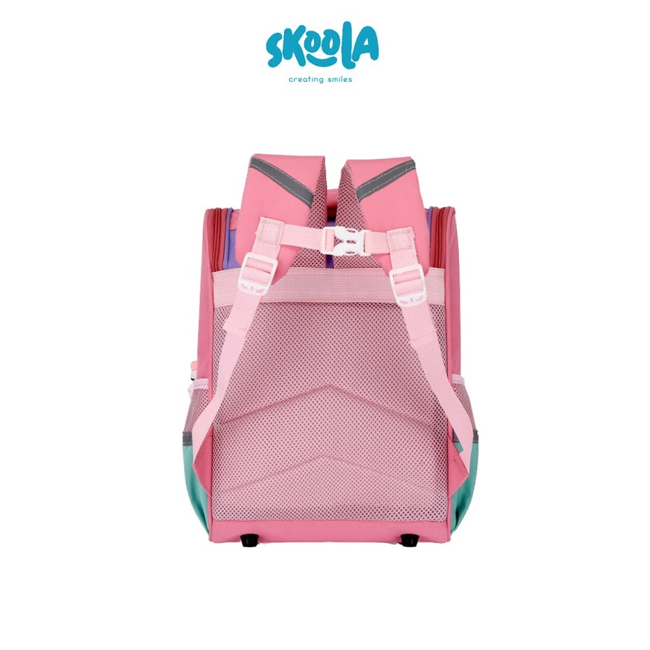 Skoola Tas Sekolah Anak Perempuan SD Ransel Kucing Cat Free Keychain - Koda