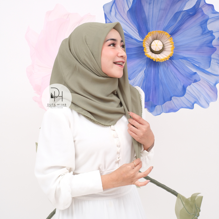 Segi Empat Chrocet Picot Inara Polycatoon Premium