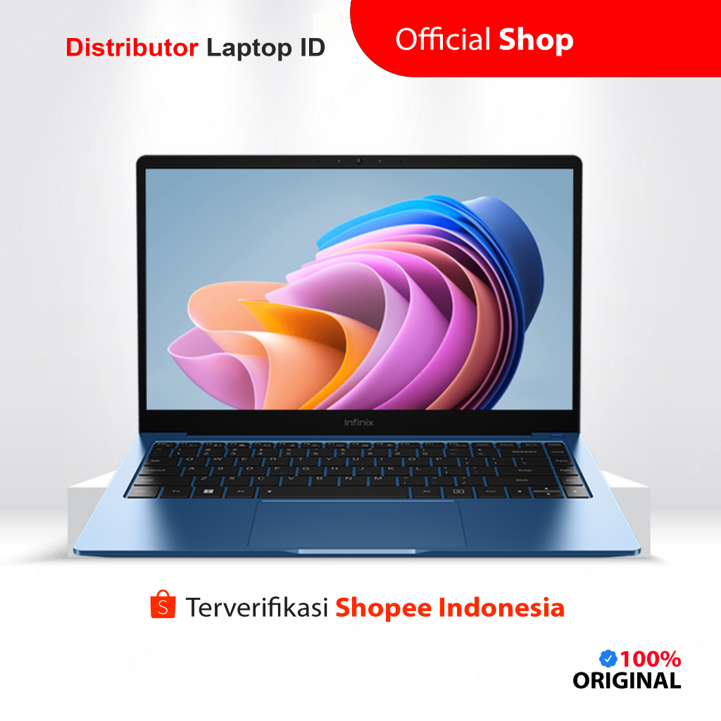 LAPTOP INFINIX INBOOK X2 / CORE i3 1115G4 / RAM 8GB SSD 256GB / 14 INCH IPS / WINDOWS 11 - CICILAN 0%