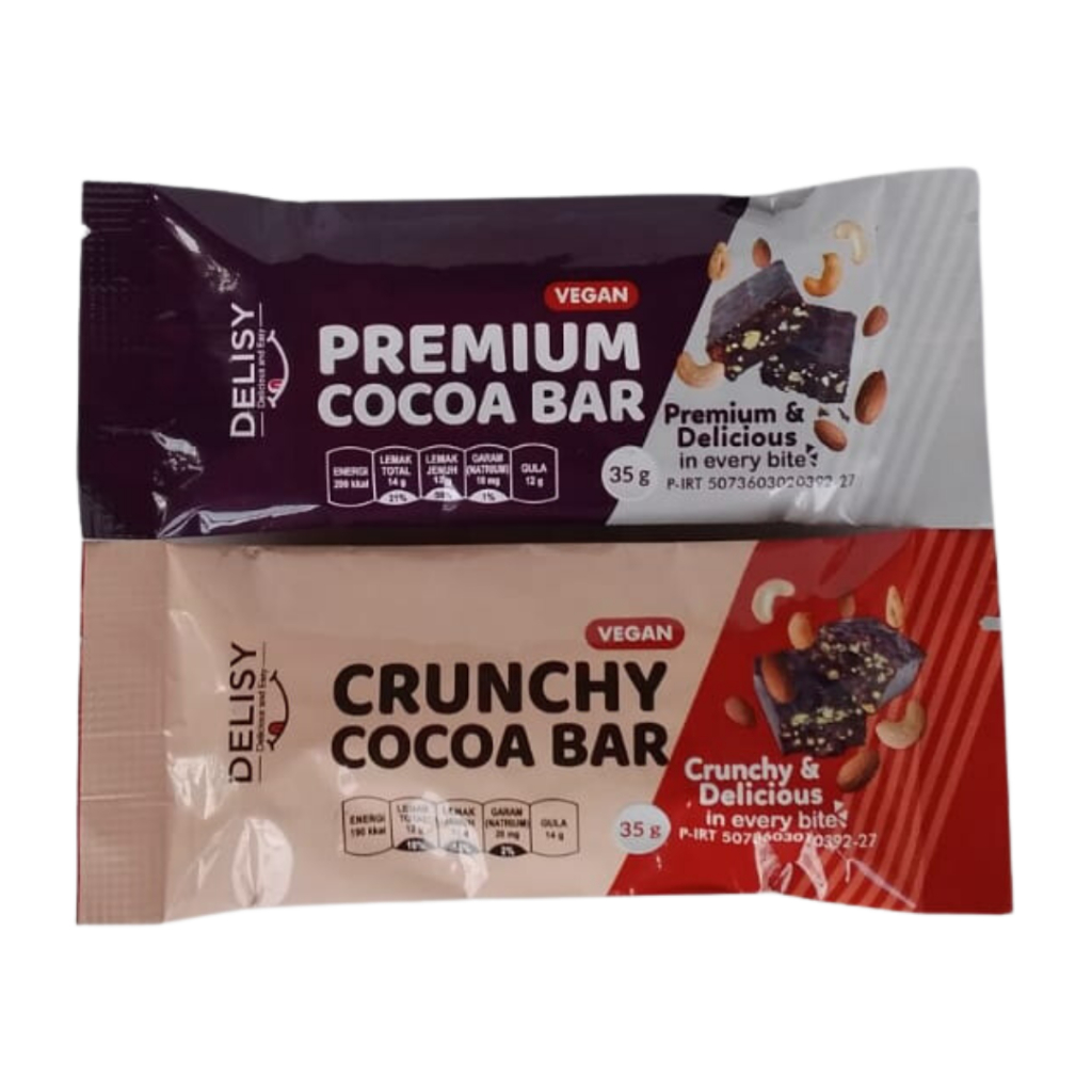 

Delisy Crunchy Cocoa / Premium Cocoa 35gr