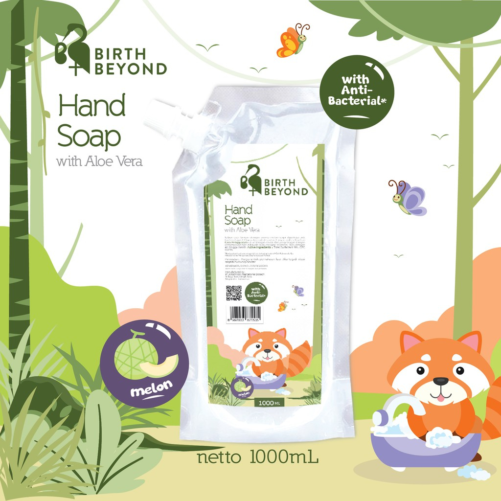 Birth Beyond Hand Soap with Aloe Vera 1000ml